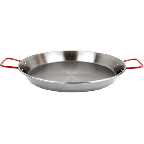 Magefesa 01PAPAEPU38 15 in. Carbon Steel Paella Pan - 8 Servings 01PAPAEPU38 - main